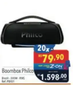 Supermercados Condor Boombox philco oferta