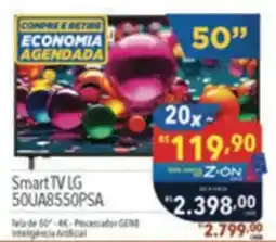 Supermercados Condor Smart TV LG 50UA8550PSA oferta
