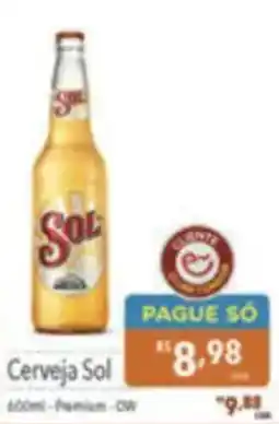 Supermercados Condor Cerveja Sol oferta