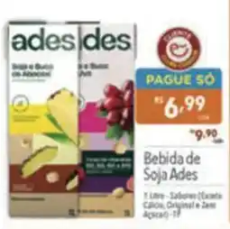 Supermercados Condor Bebida de Soja Ades oferta