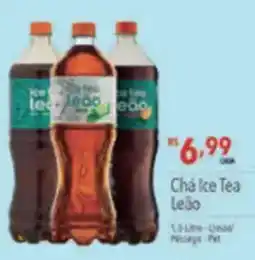 Supermercados Condor Chá Ice Tea Leão oferta