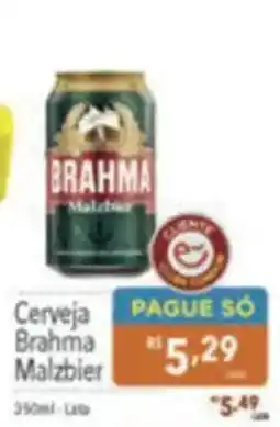 Supermercados Condor Cerveja Brahma Malzbier oferta