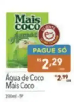 Supermercados Condor Água de Coco Mais Coco oferta