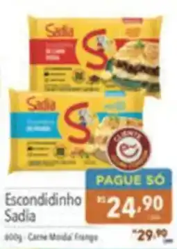 Supermercados Condor Escondidinho Sadia oferta
