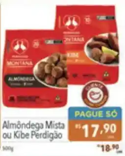 Supermercados Condor Almôndega Mista ou Kibe Perdigão oferta