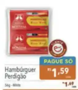 Supermercados Condor Hambúrguer Perdigão oferta