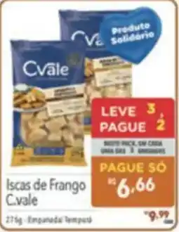 Supermercados Condor iscas de frango c.vale oferta