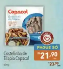 Supermercados Condor Costelinha de Tilapia Copacol oferta