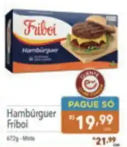 Supermercados Condor Hambúrguer friboi oferta