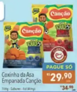 Supermercados Condor Coxinha da Asa Empanada Canção oferta