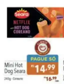 Supermercados Condor Mini Hot Dog Seara oferta