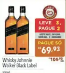 Supermercados Condor Whisky Johnnie Walker Black Label oferta