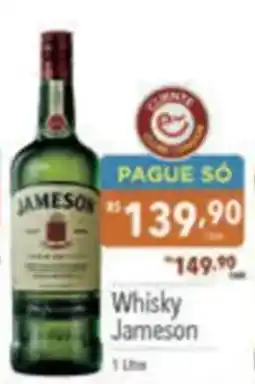 Supermercados Condor Whisky Jameson oferta