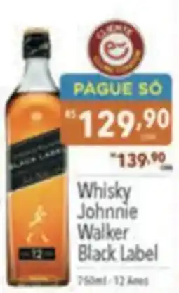 Supermercados Condor Whisky Johnnie Walker Black Label oferta
