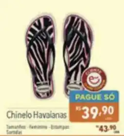 Supermercados Condor Chinelo Havaianas oferta