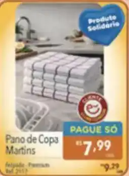 Supermercados Condor Pano de Copa Martins oferta