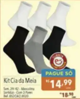 Supermercados Condor Kit Cia da Meia oferta