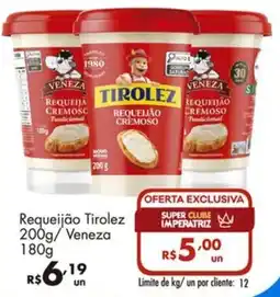 Supermercados Imperatriz Requeijão tirolez oferta