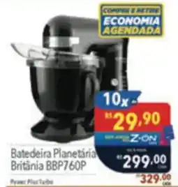 Supermercados Condor Batedeira Planetária Britânia BBP760P oferta