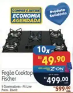 Supermercados Condor Fogão Cooktop Fischer oferta