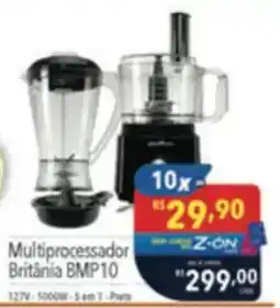 Supermercados Condor Multiprocessador Britânia BMP10 oferta
