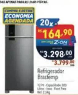 Supermercados Condor Refrigerador Brastemp oferta