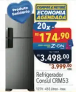 Supermercados Condor Refrigerador Consul CRM53 oferta