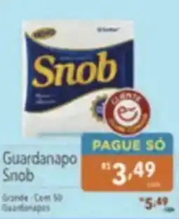 Supermercados Condor Guardanapo Snob oferta