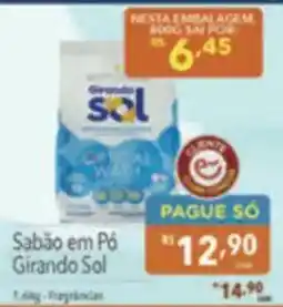 Supermercados Condor Sabão em Pó Girando Sol oferta