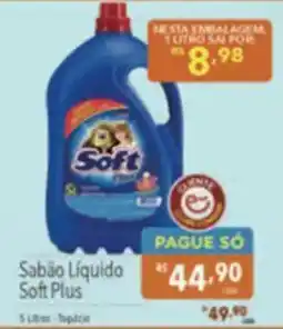 Supermercados Condor Sabão Líquido Soft Plus oferta
