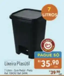 Supermercados Condor Lixeira Plasútil oferta