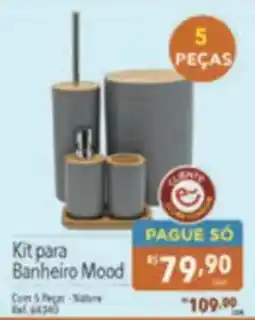 Supermercados Condor Kit para Banheiro Mood oferta