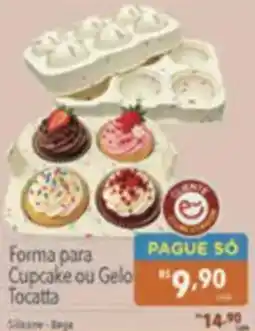 Supermercados Condor Forma para Cupcake ou Gelo Tocatta oferta