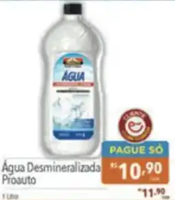 Supermercados Condor Água Desmineralizada Prosuto oferta