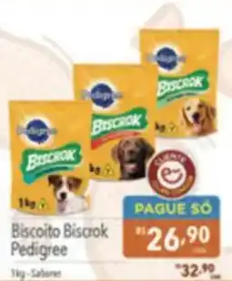 Supermercados Condor Biscoito Biscrok Pedigree oferta
