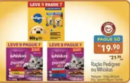 Supermercados Condor Ração Pedigree ou Whiskas oferta