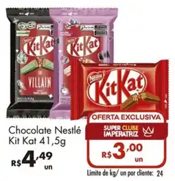 Supermercados Imperatriz Chocolate Nestlé Kit Kat oferta