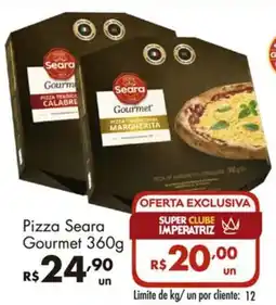Supermercados Imperatriz Pizza seara gourmet oferta