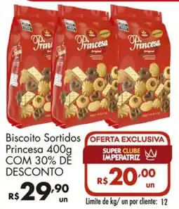 Supermercados Imperatriz Biscoito Sortidos Princesa oferta
