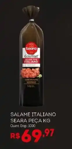 Bistek Supermercados Salame italiano oferta