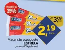 Cometa Supermercados Macarrão espaquete estrela oferta