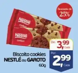 Cometa Supermercados Biscoito cookies nestlé ou garoto oferta