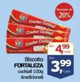 Cometa Supermercados Biscoito fortaleza cocktail 100g (tradicional) oferta