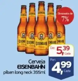 Cometa Supermercados Cerveja eisenbahn pilsen long neck oferta
