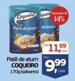 Cometa Supermercados Patê de atum coqueiro oferta