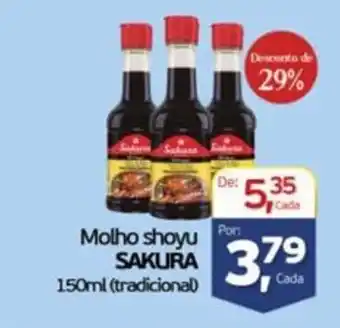 Cometa Supermercados molho shoyu sakura oferta