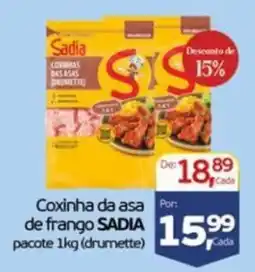 Cometa Supermercados Coxinha da asa de frango SADIA oferta