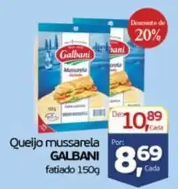 Cometa Supermercados Queijo mussarela galbani oferta