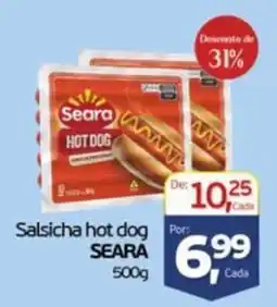 Cometa Supermercados Salsicha hot dog SEARA oferta