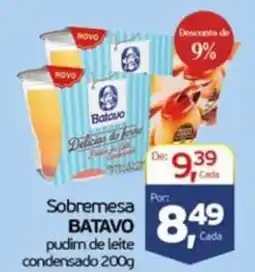 Cometa Supermercados Sobremesa batavo pudim de leite condensado oferta